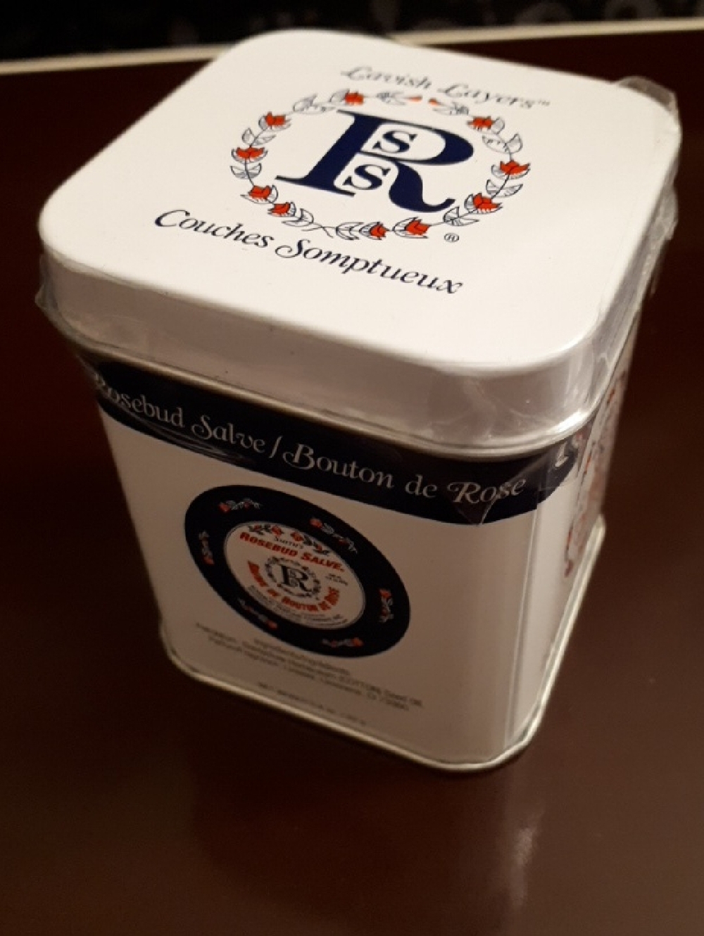 Rosebud Salve Tin Lip Balm - 3 Pieces